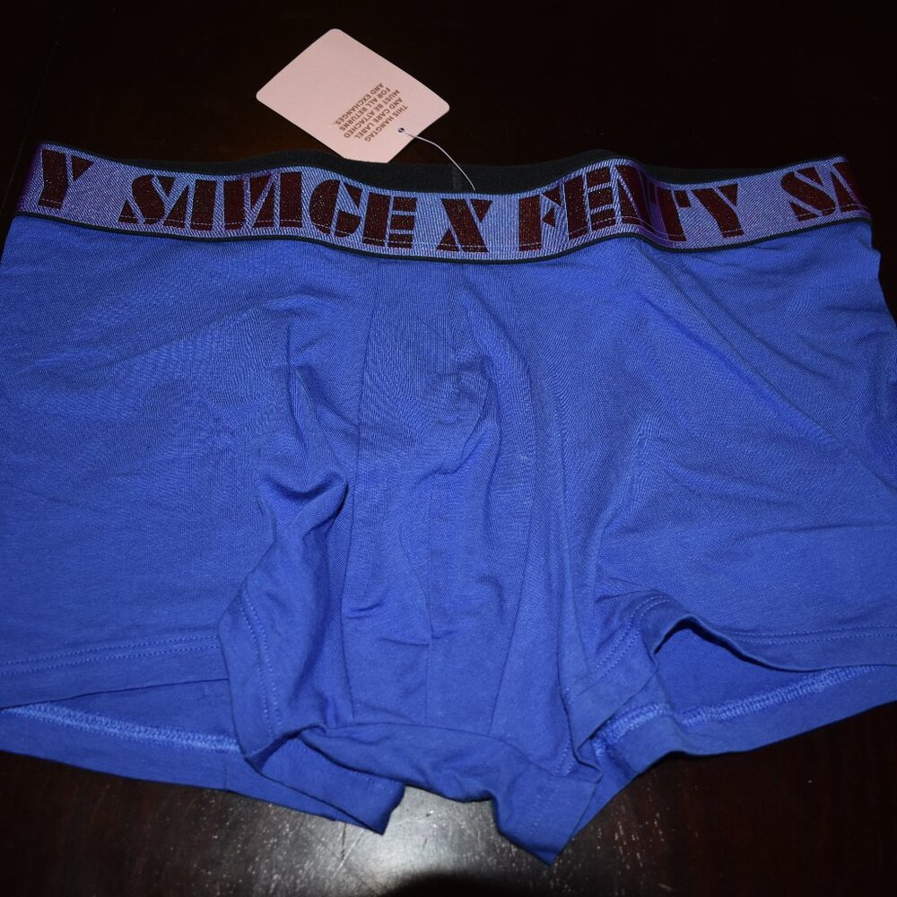 Savage X Fenty Blue Trunk NWT